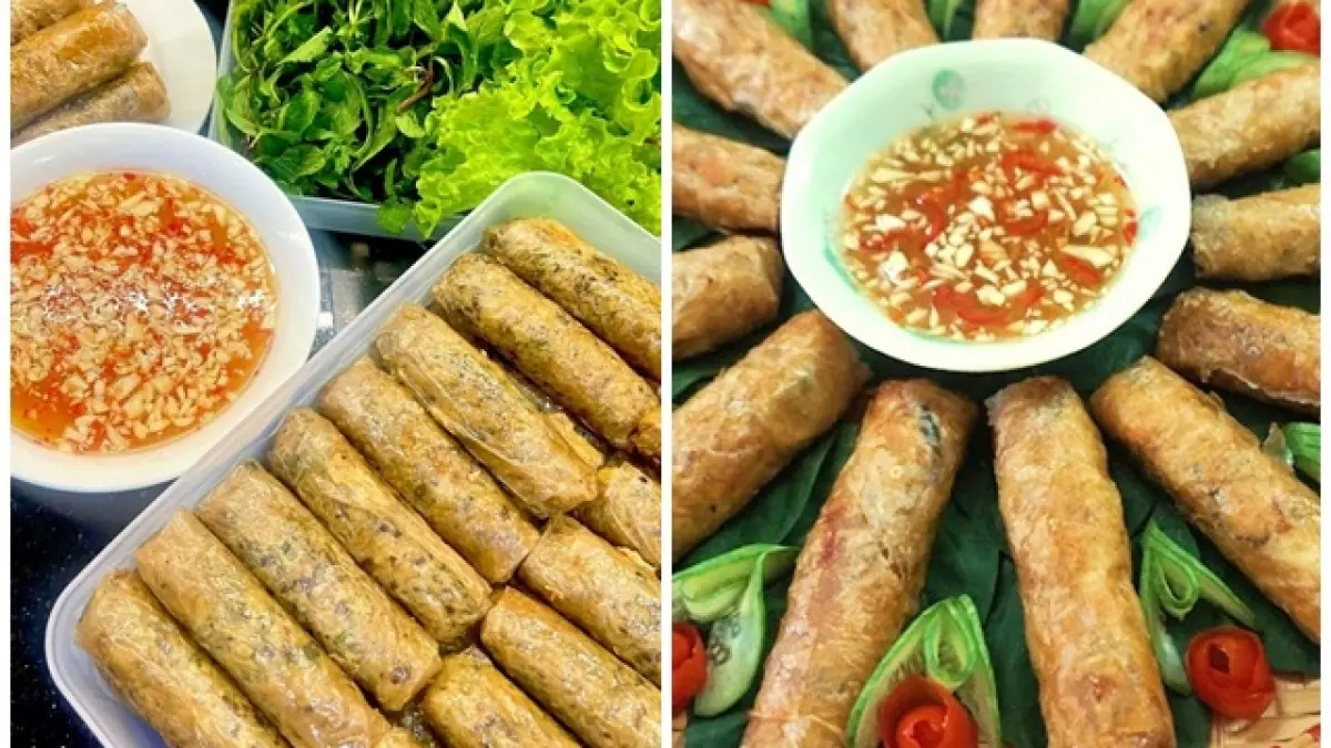 Làm Nhân Nem Nhớ Kỹ 1 Bước Để Nem Không Chảy Nước, Rách Lá, Để Nguội Vẫn Giòn Tan