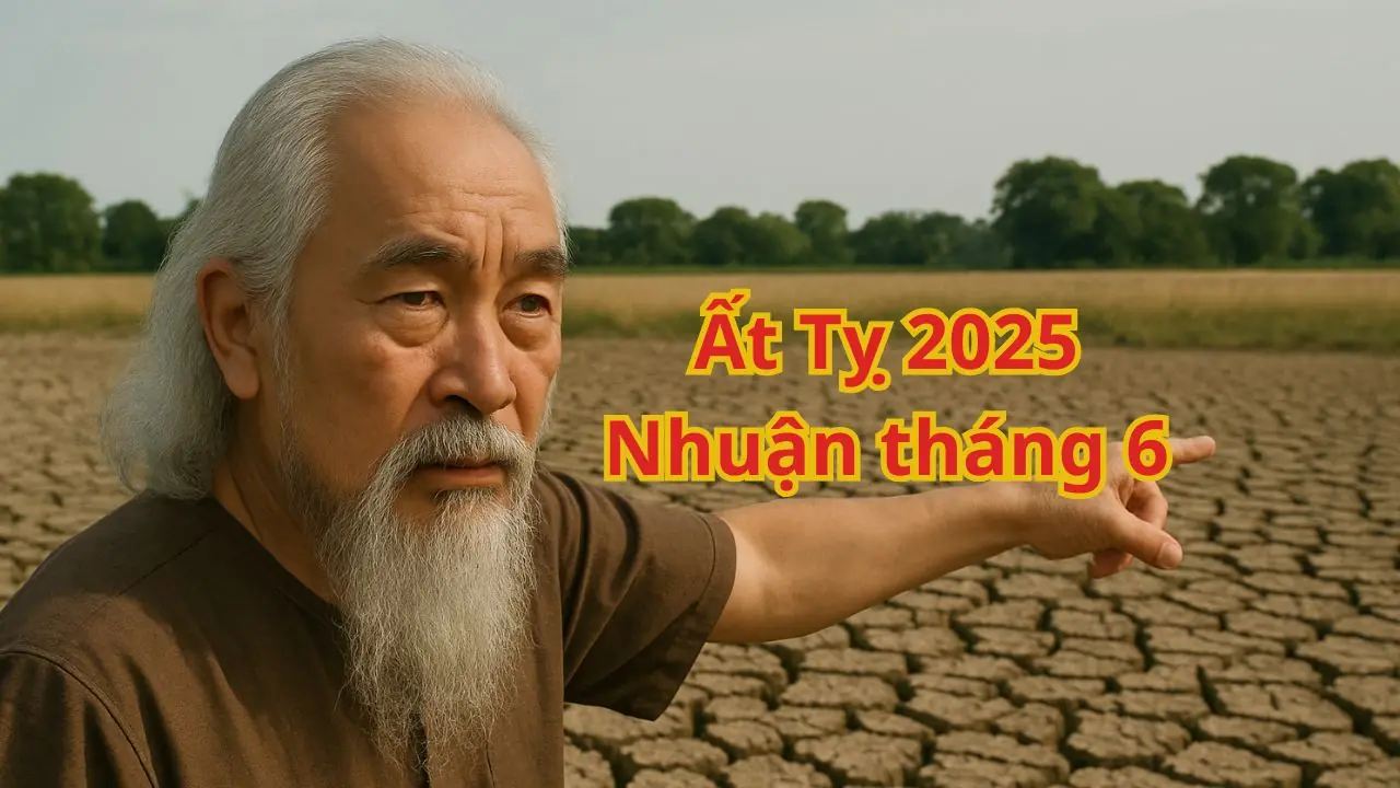 Tổ tiên nói "Sợ năm Tỵ nhuận có 2 tháng 6", vì sao sợ? Chú ý năm Ất Tỵ 2025 cũng nhuận tháng 6