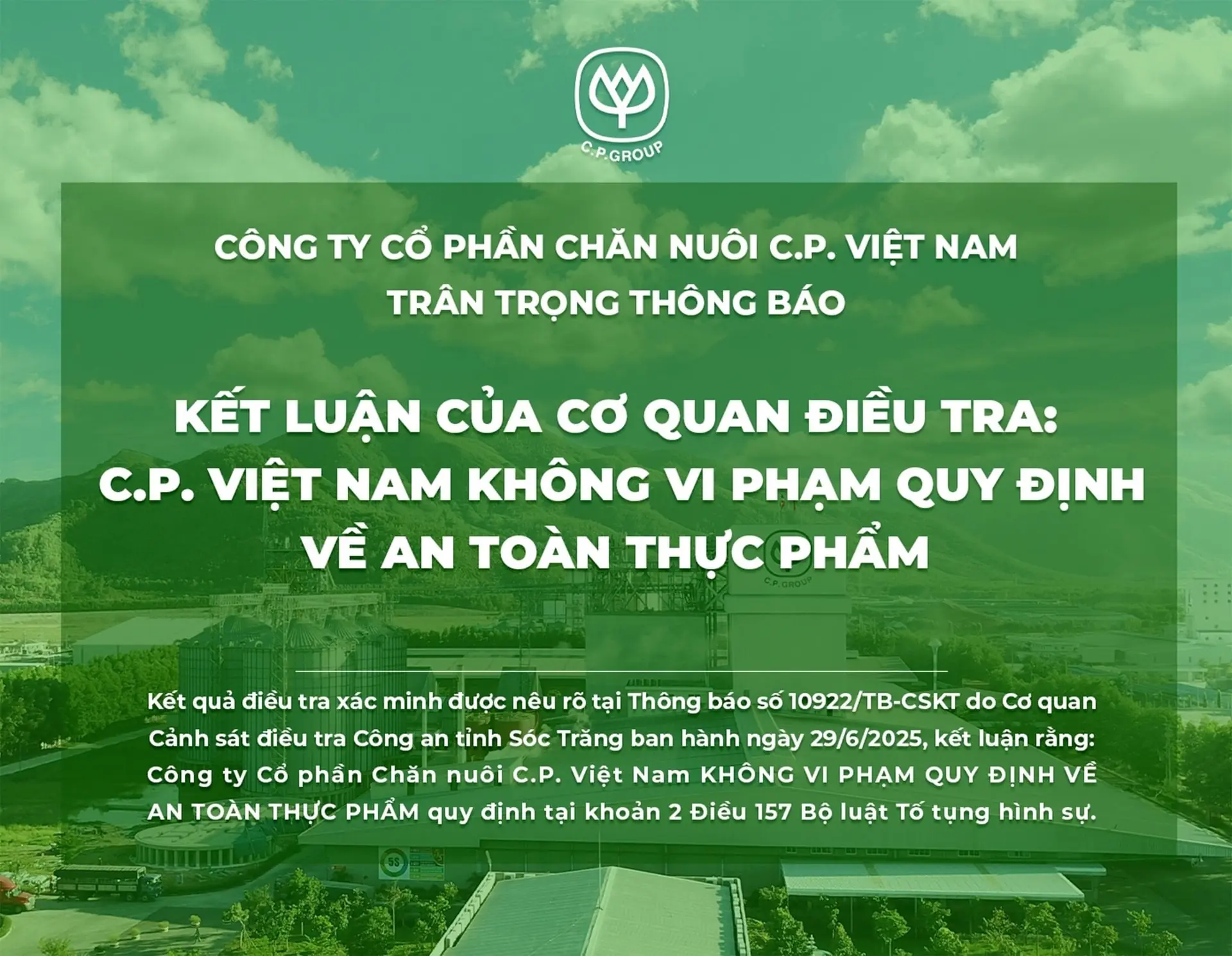 Người “tố” cửa hàng của C.P. Việt Nam nói gì về thông báo không khởi tố vụ án?