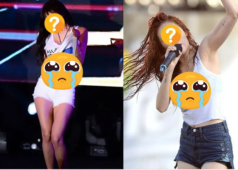 Nữ ca sĩ vén áo khoe thân trên sân khấu khiến khán giả ngượng tái mặt, phản ứng dữ dội