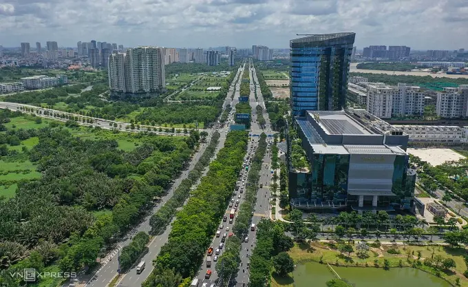 TP HCM sắp mở làn riêng cho xe đạp trên đại lộ Mai Chí Thọ