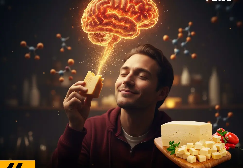 Nghiên cứu cho thấy phô mai cũng kích hoạt những vùng 🧠 giống như một số chất k:ích th:ích nhẹ