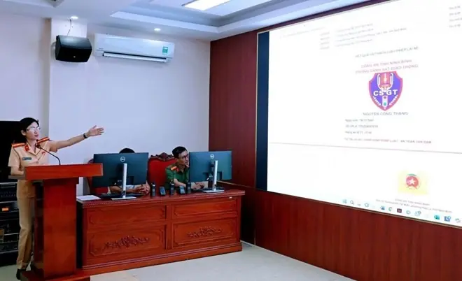 Người dân có thể tra cứu kết quả sát hạch giấy phép lái xe trên điện thoại
