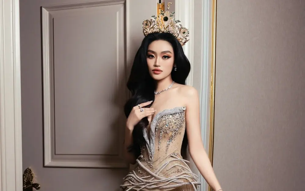 C:lip 1 phút liên quan đến Hoa hậu Yến Nhi trước khi thi Miss Grand gây tranh cãi