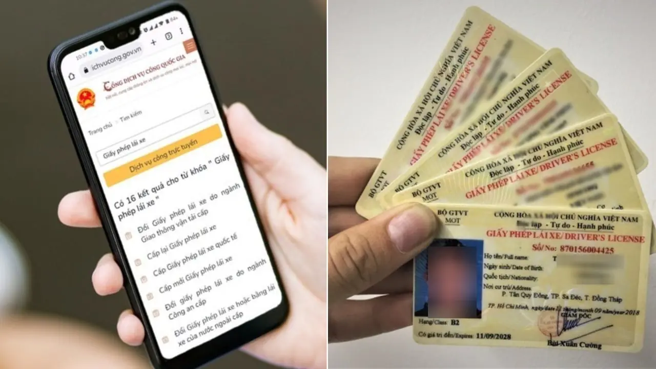 Hướng dẫn 11 bước cấp đổi giấy phép lái xe đơn giản tại nhà