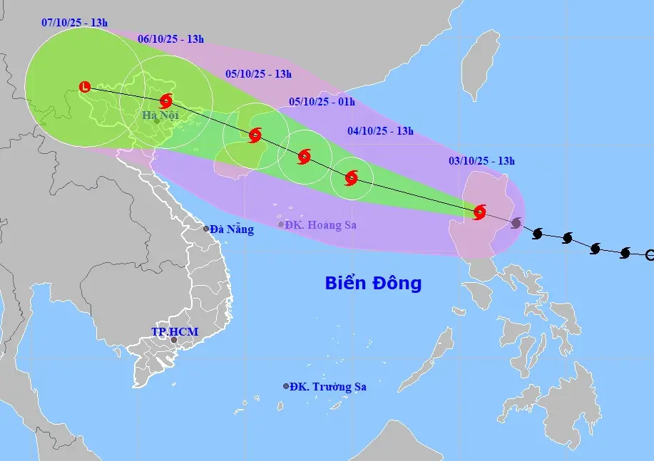 Bão số 11 đổ bộ, đất liền Quảng Ninh – Ninh Bình đối mặt gió giật cấp 10