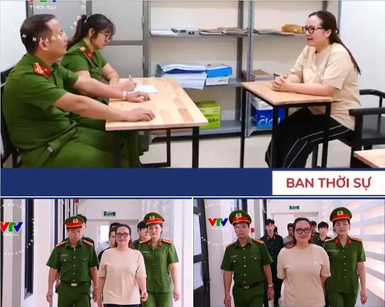 Hoàng Hường bị khởi tố và nụ cười trước máy quay