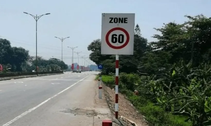 Ý nghĩa biển báo ZONE 60 là gì, ai cũng phải biết để không mất tiền oan?