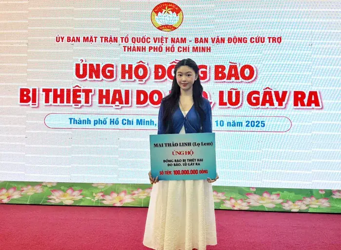 Số tiền 100 triệu liên quan đến con gái MC Quyền Linh khiến cõi mạng xôn xao