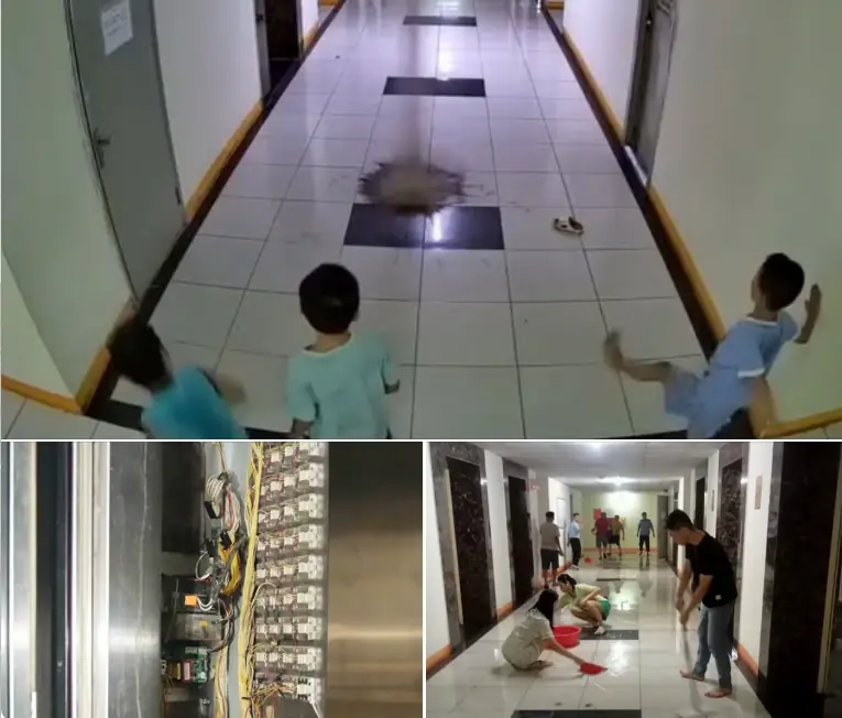 Vụ bé trai ném dép làm hỏng thang máy chung cư: Đã rõ số tiền cụ thể 3 gia đình phải bồi thường