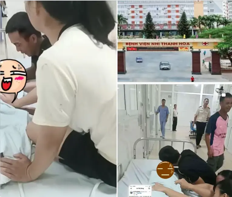 Cháu bé TV sau khi nhập viện, người thân khóc ngất bên giường bệnh: Bệnh viện Nhi Thanh Hóa nói gì?