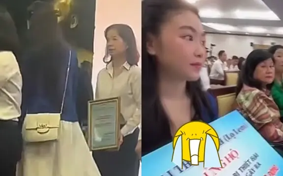 Cách ăn mặc của con gái MC Quyền Linh gây 'tranh luận' trong loạt hình đi từ thiện