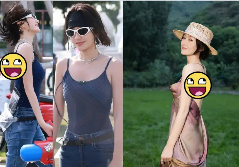 Tần Lam diện áo hai dây khoét lưng khoe thân hình bốc lửa, một chi tiết làm cho fan 'đứng hình'
