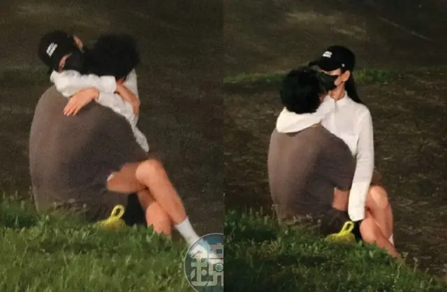B:ắt quả tang mỹ nam gen Z ra công viên tình tứ với nữ ca sĩ hơn 5 tuổi trong lúc bạn gái đi công tác