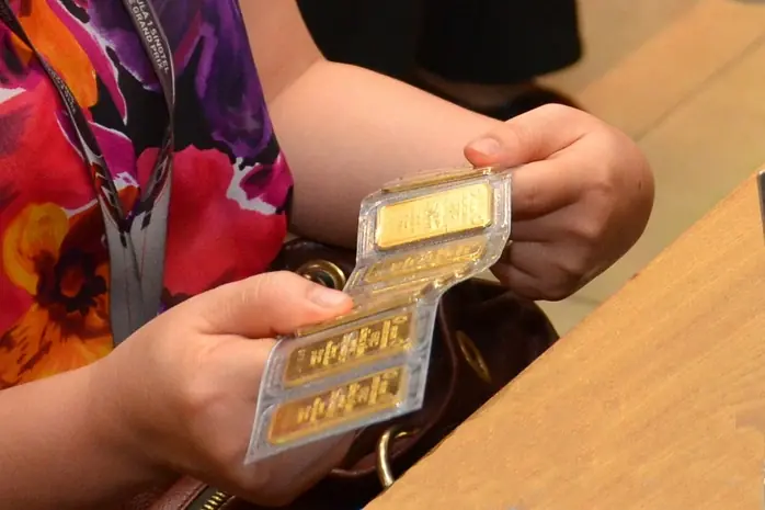 Cập nhật giá vàng sáng 24.10: Bật tăng mạnh mẽ