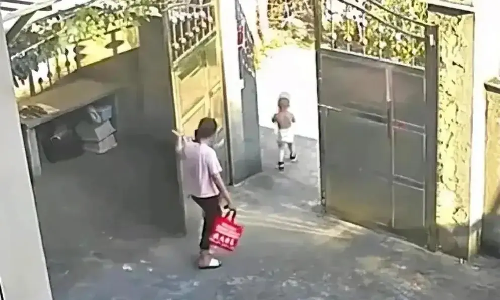 Bà nội n:h:ốt cháu trai ở ngoài cổng, camera ghi lại khoảnh khắc kinh hoàng: Vì sao lại nhantam^ như vậy?