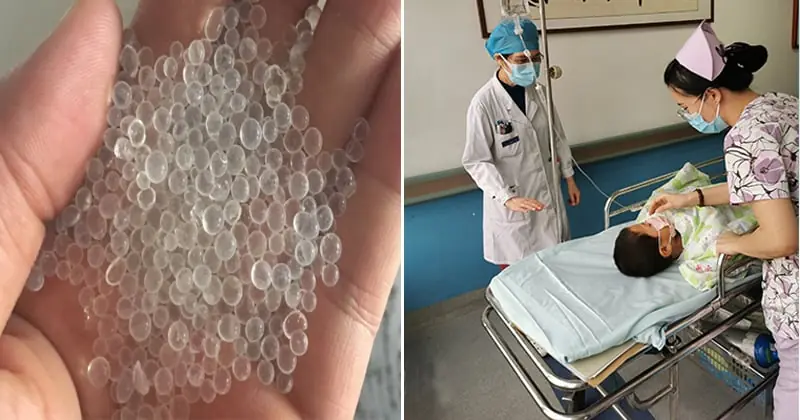 Bé 3 tuổi nuốt phải gói hút ẩm, mẹ nhanh trí cứu con khỏi nguy hiểm, BS cũng dành lời khen