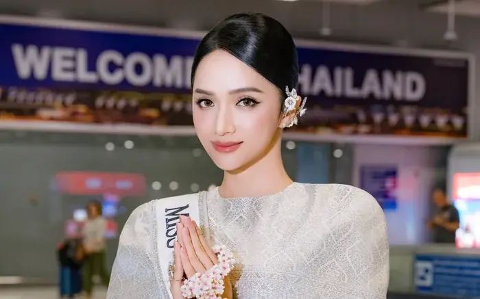 Lộ diện hình ảnh đầu tiên của Hương Giang tại Miss Universe 2025