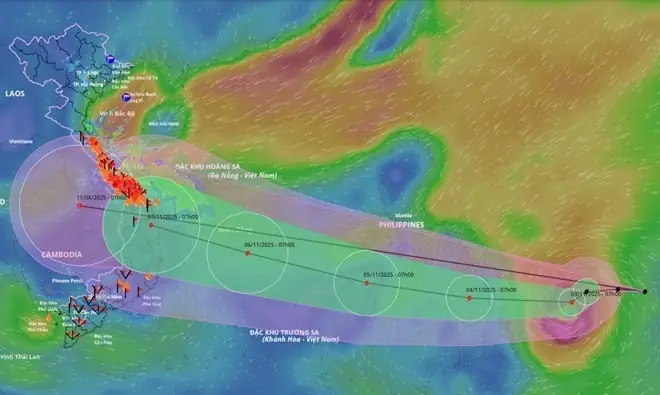 Bão Kalmaegi có thể đổ bộ với kịch bản rất xấu