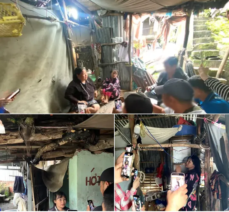 Cảnh lạ tại nhà chị Lê Thị Kiều sau vụ con 4 trai tháng tuổi không may rơi xuống kênh tuvong