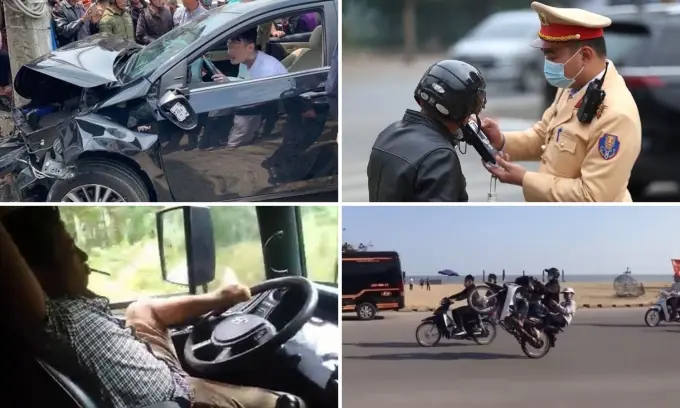 Các lỗi khiến tài xế bị c:ấm lái xe tới 2 năm từ 2025