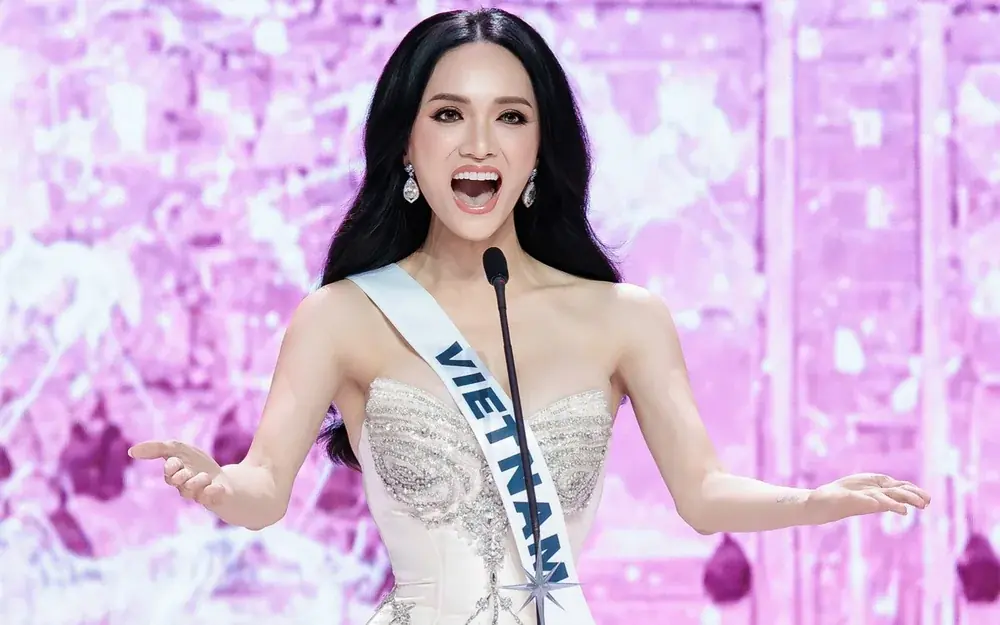 Nhìn lại loạt outfit 'chặt chém' của Hương Giang trong tuần đầu thi Miss Universe 2025
