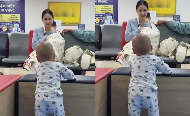 D:anh tí:nh bà mẹ trẻ được truy tìm nhiều nhất ở Hà Nội khi đưa con đi ti:êm phòng