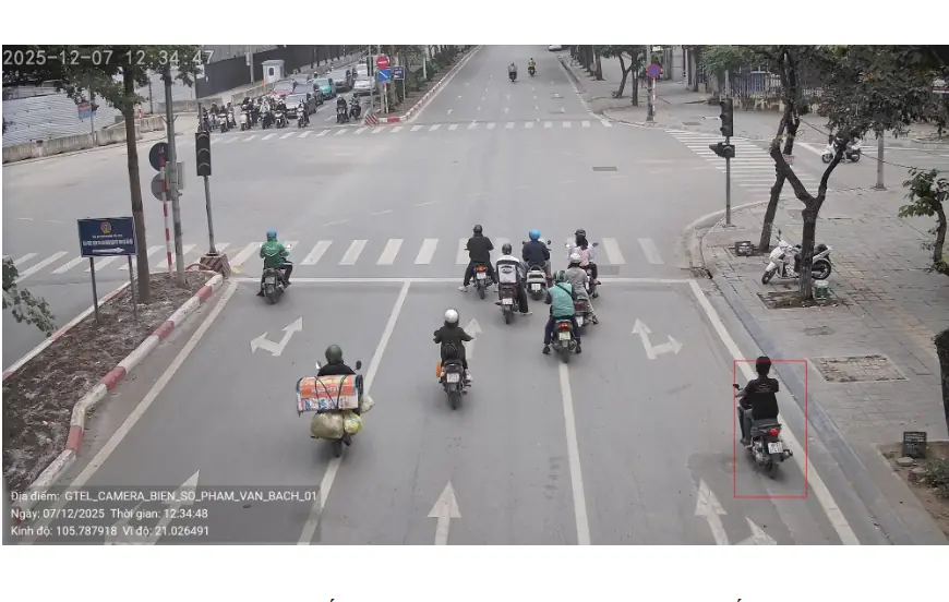 156 chủ xe có biển số sau được camera A.I ghi lại nhanh chóng nộp phạt nguội theo Nghị định 168