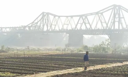 Chất lượng không khí Hà Nội trở lại mức xấu