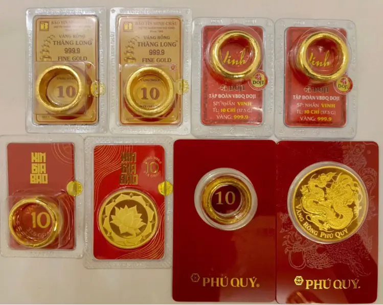 Giá vàng hôm nay (25/12): Vàng SJC lập đỉnh mới, nhẫn sắp chạm đỉnh cũ 160,5 triệu đồng/lượng