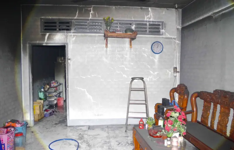 Cháy nhà trong lúc bố mẹ đi vắng, 2 con gái ngạt khói tử vong thương tâm