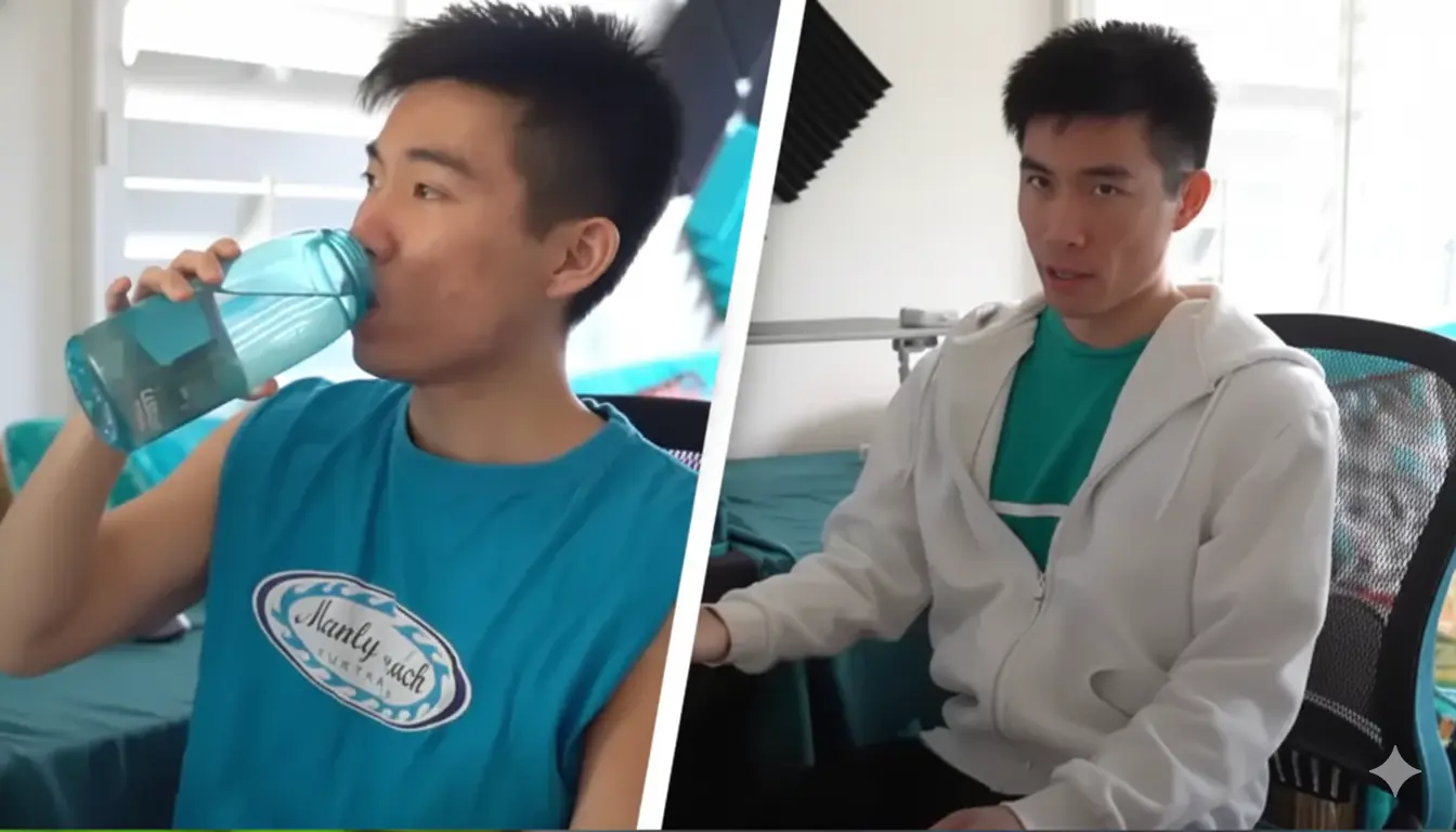 Chàng trai làm thử thách "uống 3 lít nước mỗi ngày trong 1 tháng", kết quả gây chấn động