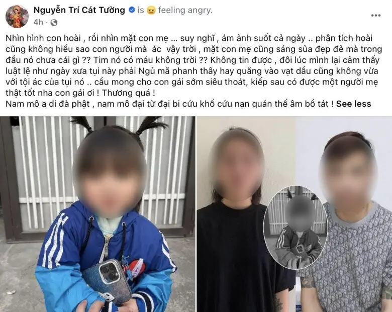Trước sự ra đi của bé gái 4 tuổi: "Bà mối" Cát Tường ám ảnh cả ngày, BTV VTV nhắn nhủ "làm người lớn khó lắm"